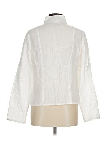 Flax Long Sleeve Button-Down Shirt (view 2)