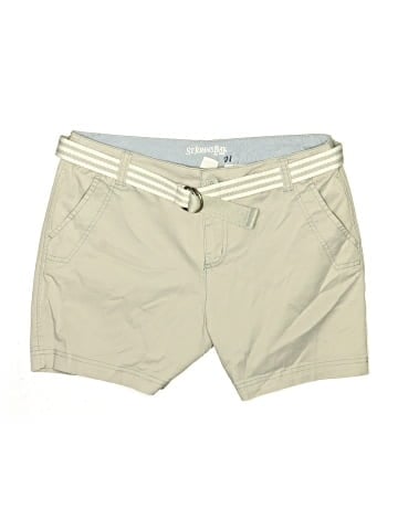 St. John's Bay Khaki Shorts (view 1)