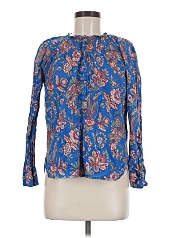 Liberty Art Fabrics for J.Crew Long Sleeve Blouse (view 1)