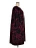 Wisp Print Burgundy Casual Dress Size 24W - photo 4