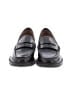 C.Paravano 100% Leather Black Flats Size EU 36 - photo 2