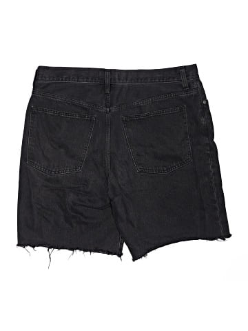 Madewell Long Denim Shorts in Kelm Wash (view 2)