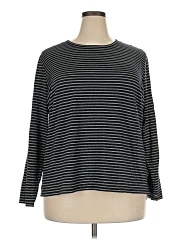 Lauren by Ralph Lauren 3/4 Sleeve T-Shirt (view 1)