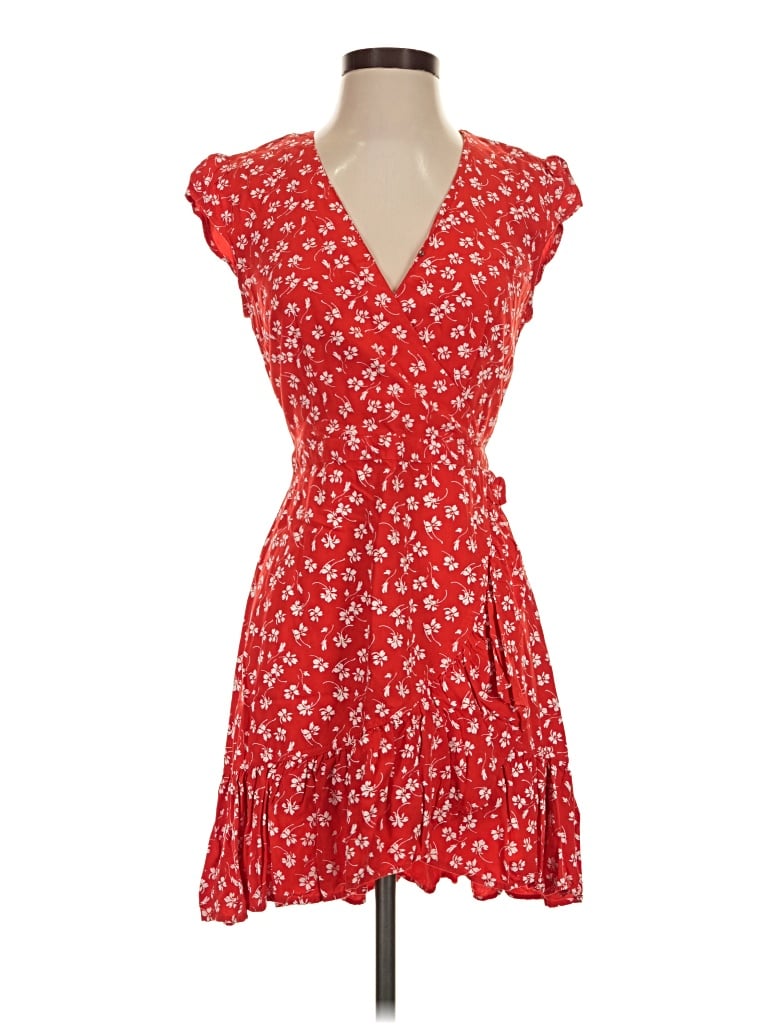 Pre-owned J.crew Mercantile Casual Dress In Red
