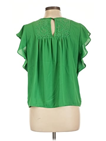 Xhilaration Short Sleeve Blouse (view 2)
