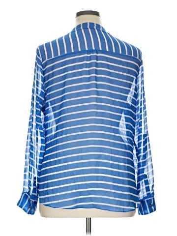 a.n.a. A New Approach Long Sleeve Blouse (view 2)