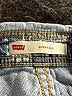 Levi's 100% Cotton Blue Overalls Size 14R - photo 3