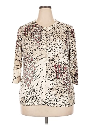 Cj Banks 3/4 Sleeve Blouse (view 1)