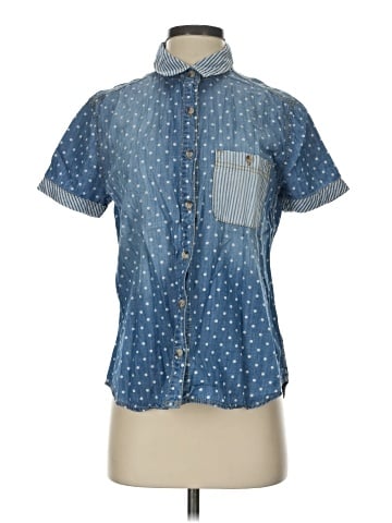BDG Short Sleeve Button-Down Shirt (view 1)