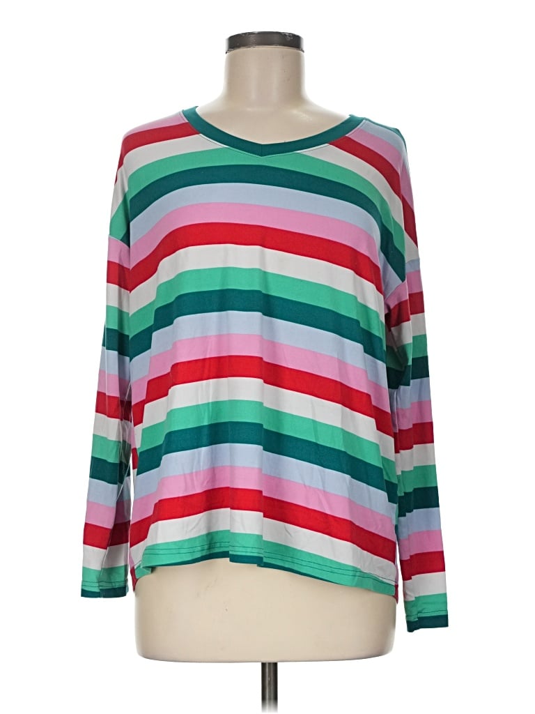 Pre-owned Joyspun Long Sleeve T-shirt In Pink