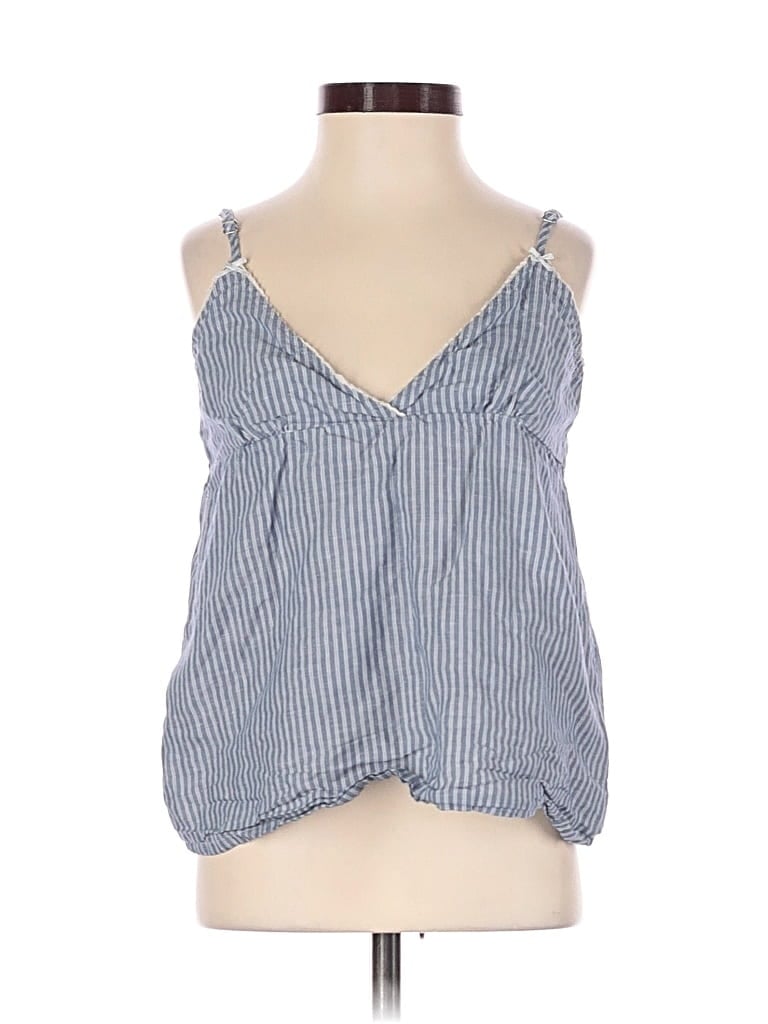 Pre-owned Brandy Melville Sleeveless Blouse In Blue