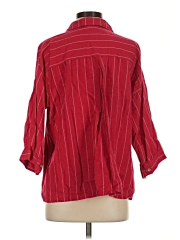 Free People 3/4 Sleeve Button-Down Shirt (view 2)