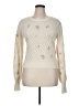 Aqua 100% Cotton Hearts Ivory Pullover Sweater Size XL - photo 1