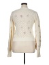Aqua 100% Cotton Hearts Ivory Pullover Sweater Size XL - photo 2