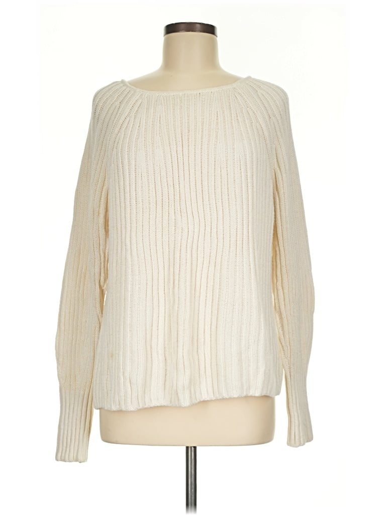 Pre-owned Mm. Lafleur Pullover Sweater In Ivory