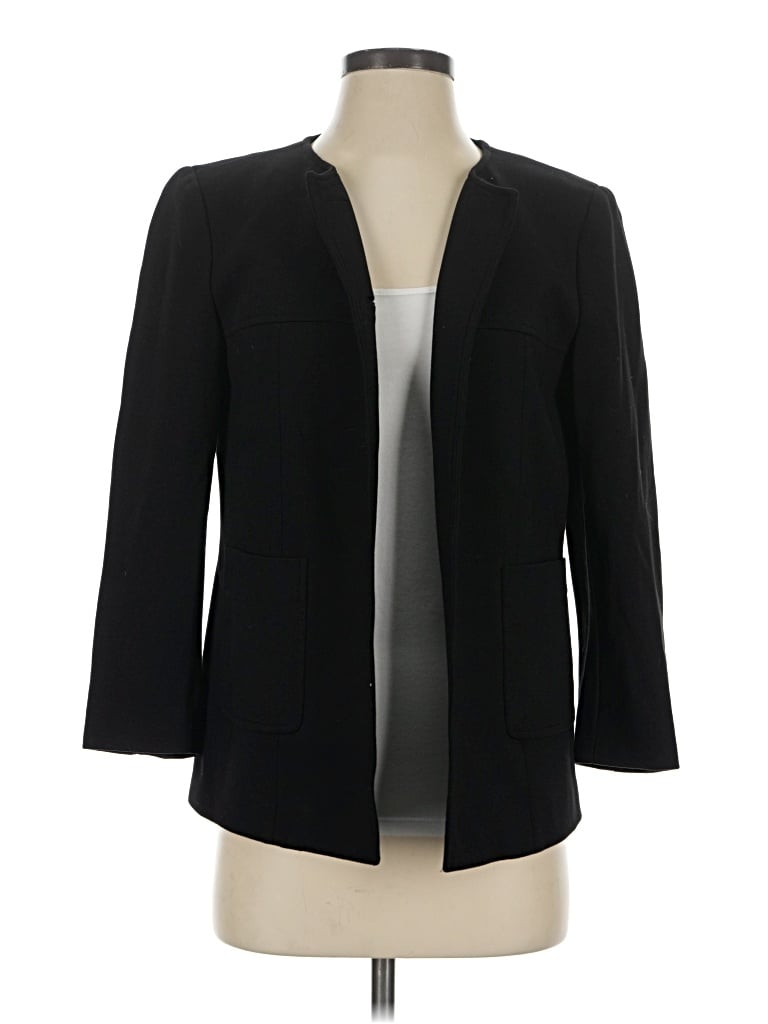 Pre-owned Nine West Blazer Jacket In Black