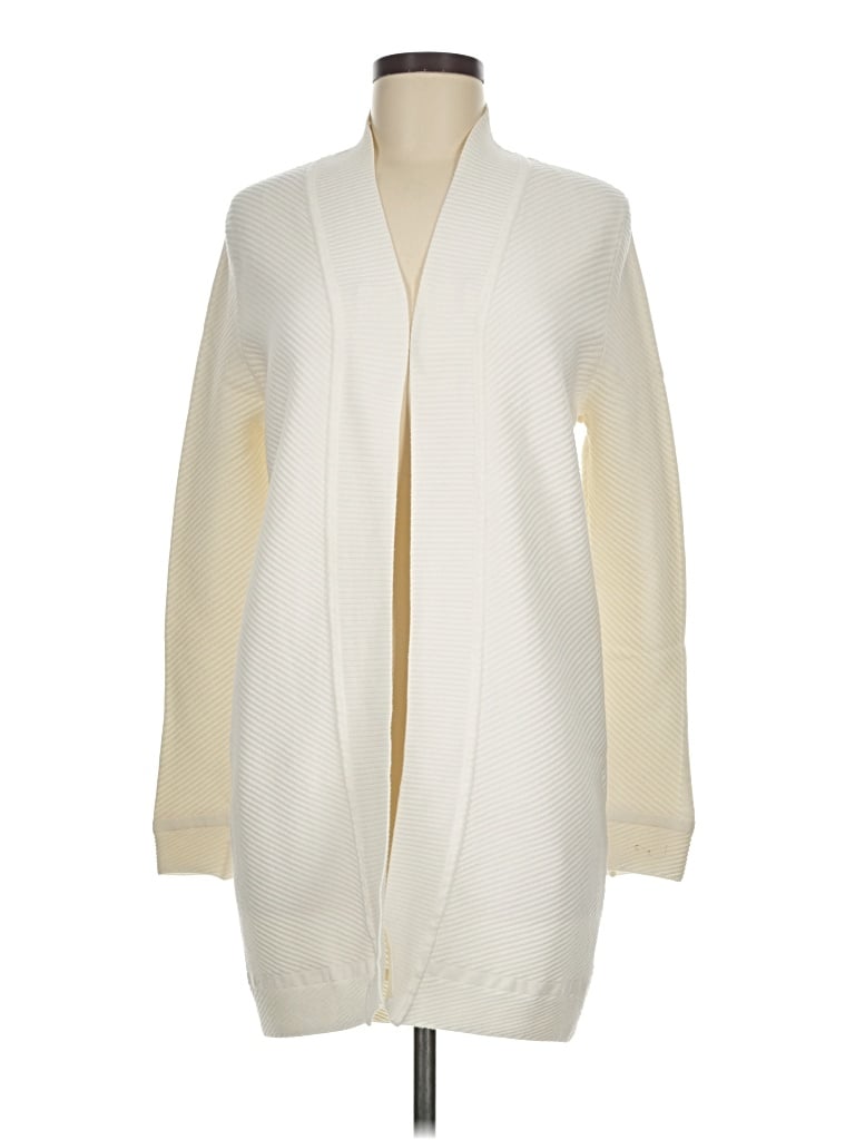 Pre-owned Red Cardigan Sweater In Ivory