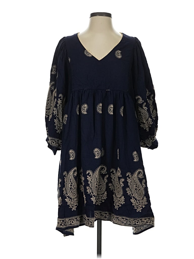 Pre-owned Gigio Casual Dress In Blue