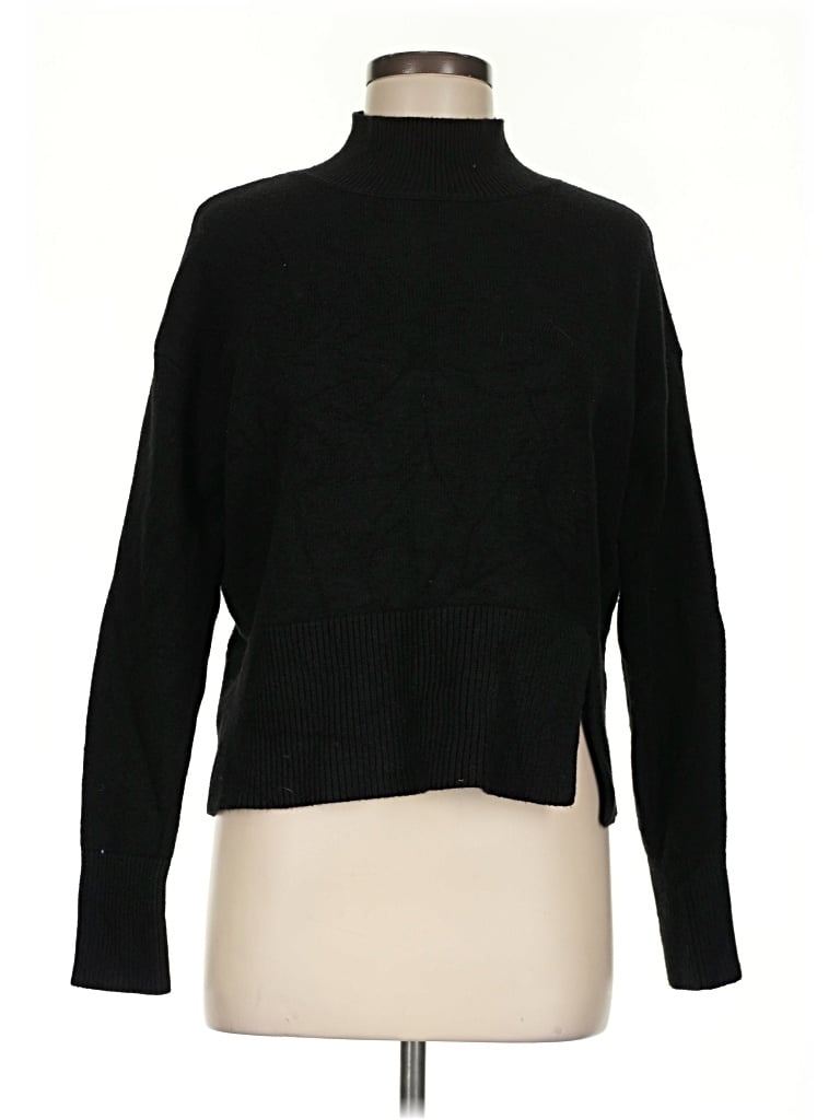 Pre-owned Renuar Turtleneck Sweater In Black