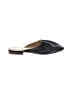 42 Gold Solid Black Mule/Clog Size 8 - photo 1