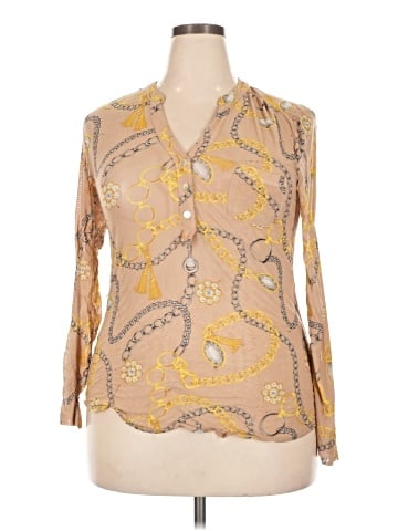Dna Couture 3/4 Sleeve Blouse (view 1)