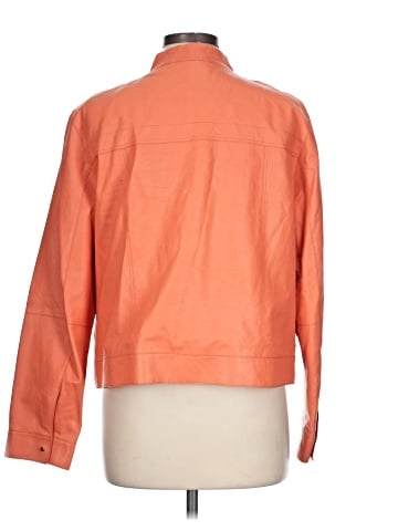 Lafayette 148 New York Leather Jacket (view 2)