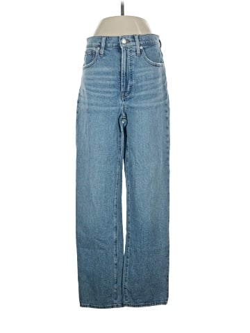 Madewell The Perfect Vintage Straight Jean in Hoye Wash (view 1)