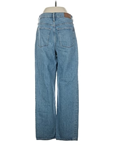 Madewell The Perfect Vintage Straight Jean in Hoye Wash (view 2)