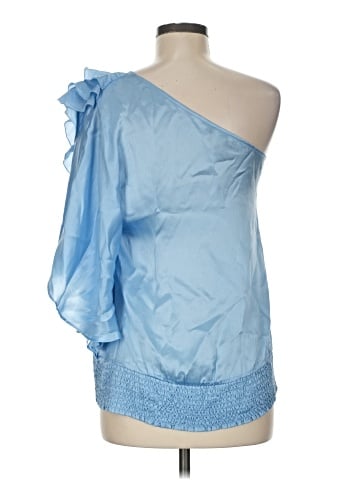 Bebe Sleeveless Silk Top (view 2)