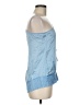 Bebe 100% Silk Blue Sleeveless Silk Top Size M - photo 4