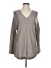 Joan Vass Gray Pullover Sweater Size L - photo 1