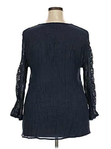 Carolyn Taylor 3/4 Sleeve Blouse (view 2)