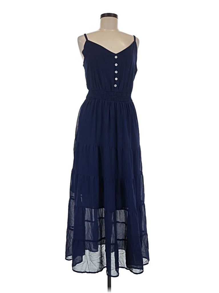Pre-owned Prettygarden Casual Dress In Blue