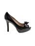 Talbots 100% Leather Black Heels Size 6 1/2 - photo 1