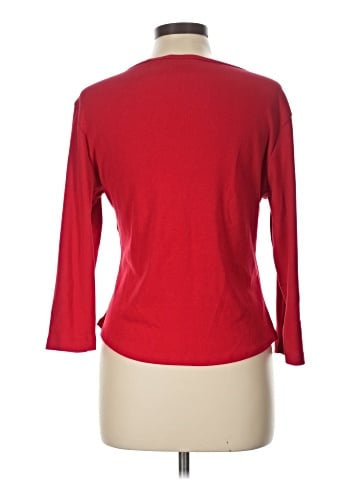 New York & Company 3/4 Sleeve T-Shirt (view 2)
