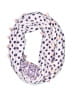 Unbranded Polka Dots Purple Scarf One size - photo 1
