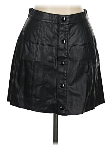 Free People Faux Leather Skirt (view 1)