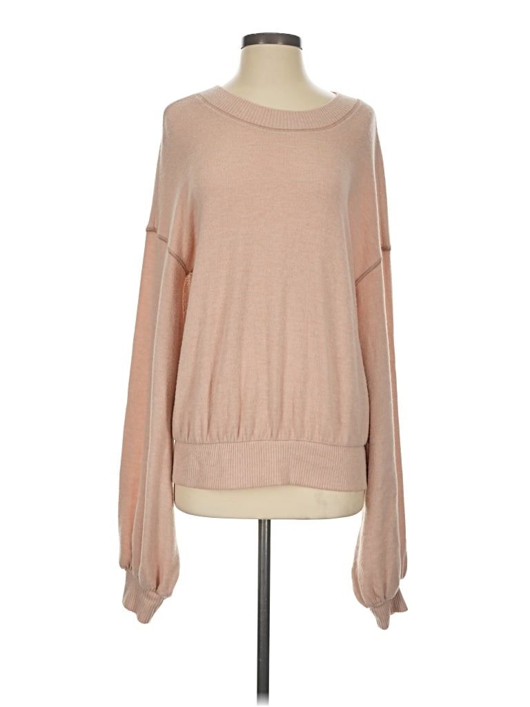 Pre-owned Fp Beach Pullover Sweater In Tan