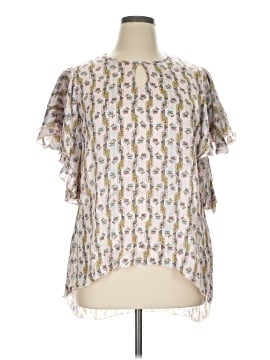 Melissa McCarthy Seven7 Short Sleeve Blouse (view 1)