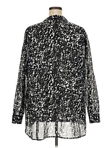 Dana Buchman Long Sleeve Blouse (view 2)
