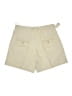 Assorted Brands 100% Cotton Solid Ivory Cargo Shorts Size 34 waist - photo 2