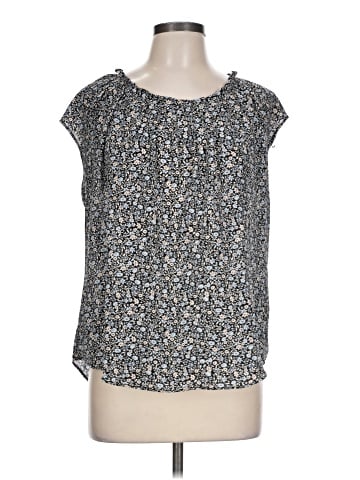 LC Lauren Conrad Short Sleeve Blouse (view 1)