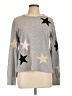 THML Stars Silver Pullover Sweater Size L - photo 1