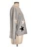 THML Stars Silver Pullover Sweater Size L - photo 4