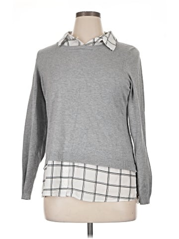 Adrianna Papell Long Sleeve Top (view 1)