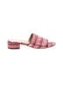 J.Crew Color Block Pink Heels Size 7 1/2 - photo 1