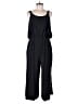 Cuyana 100% Silk Solid Black Jumpsuit Size M - photo 1