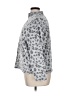 Alfred Dunner 100% Polyester Animal Print Silver Track Jacket Size XL Petite - photo 5