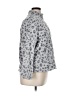 Alfred Dunner 100% Polyester Animal Print Silver Track Jacket Size XL Petite - photo 4