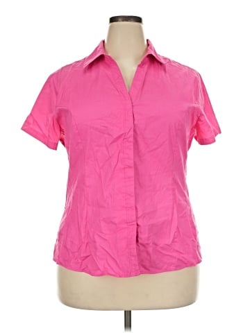 Riders by Lee Short Sleeve Blouse (view 1)